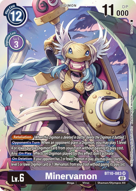 Minervamon [BT10-083] [Xros Encounter] Foil