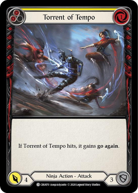 Torrent of Tempo (Yellow)