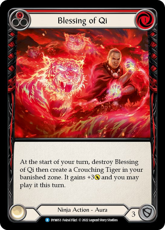 Blessing of Qi (Red)