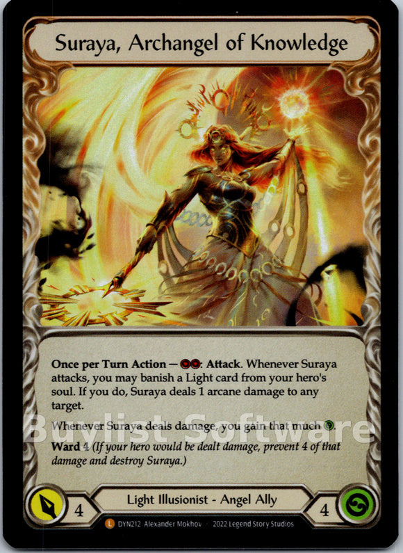 Invoke Suraya // Suraya, Archangel of Knowledge