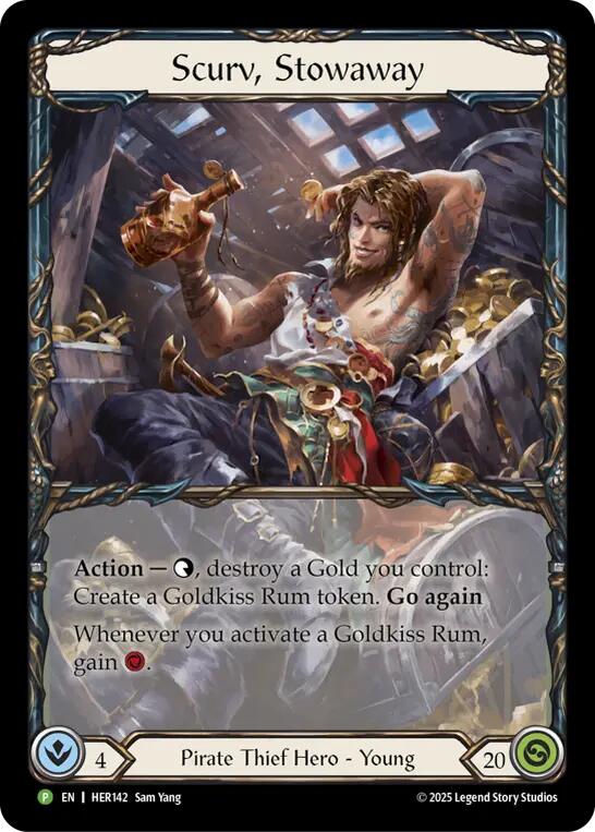 Scurv, Stowaway