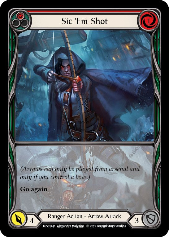 Sic 'Em Shot (Red) - LGS014