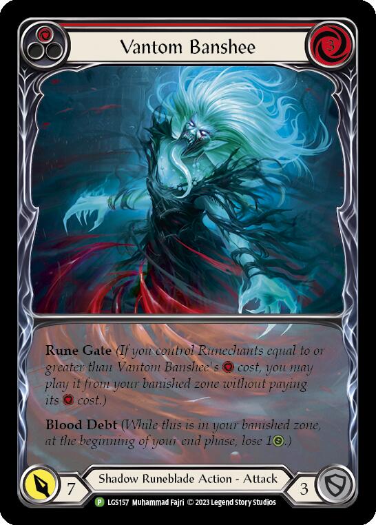 Vantom Banshee (Red) (Extended Art) - LGS157