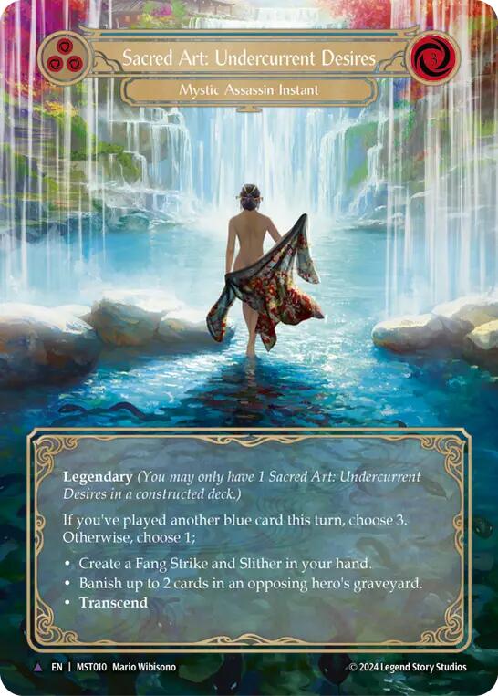 Sacred Art: Undercurrent Desires (Marvel)