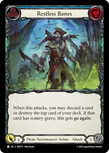 Restless Bones (Blue)