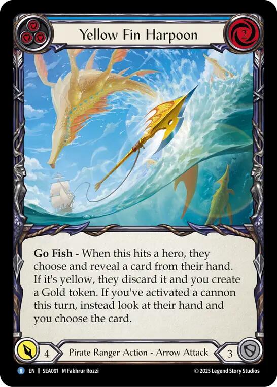 Yellow Fin Harpoon