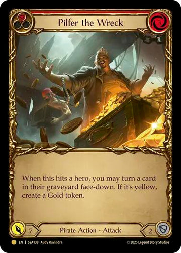 Pilfer the Wreck (Red) (Treasure)