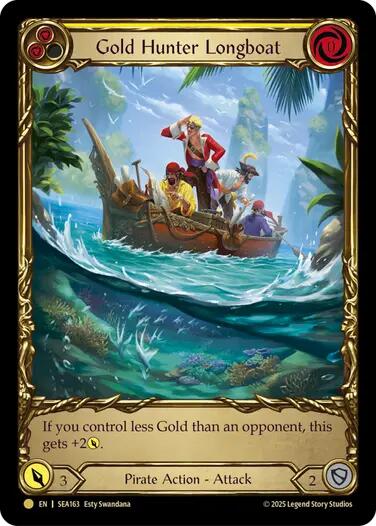 Gold Hunter Longboat (Treasure)