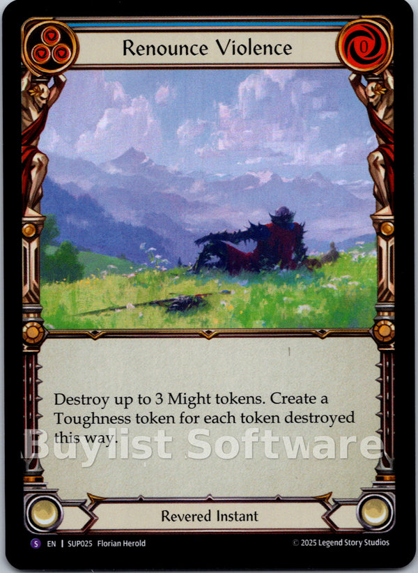 Renounce Violence