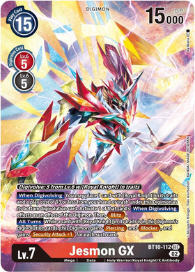 Jesmon GX (Alternate Art) [BT10-112 SEC] [Xros Encounter] Foil