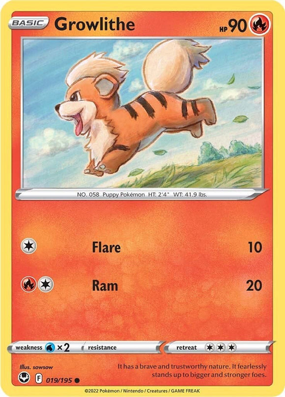 Growlithe [019/195] [Silver Tempest]