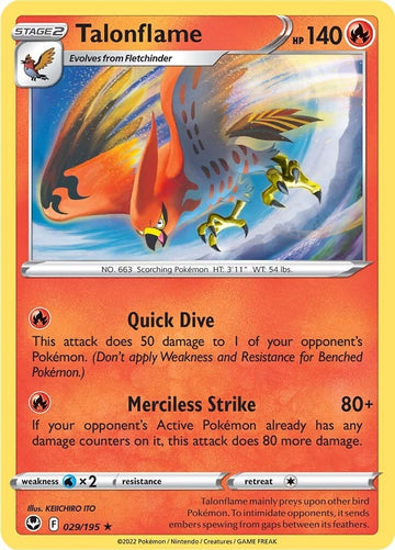 Talonflame [029/195] [Silver Tempest]