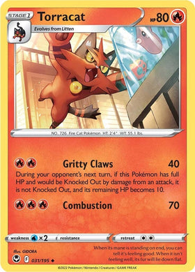 Torracat [031/195] [Silver Tempest]