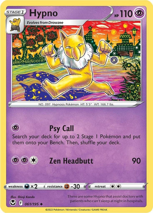 Hypno [061/195] [Silver Tempest]