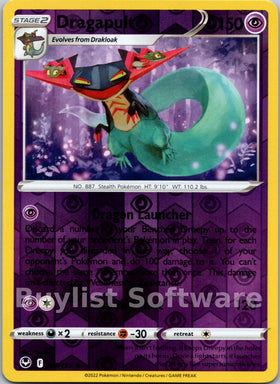 Dragapult [089/195] [Silver Tempest] Reverse Holofoil