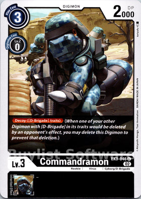 Commandramon [EX3-046] [Draconic Roar]