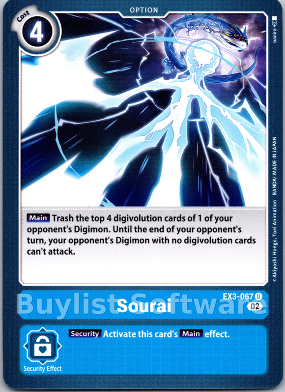 Sourai [EX3-067] [Draconic Roar]