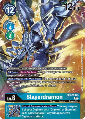 Slayerdramon (Alternate Art) [EX3-024] [Draconic Roar] Foil