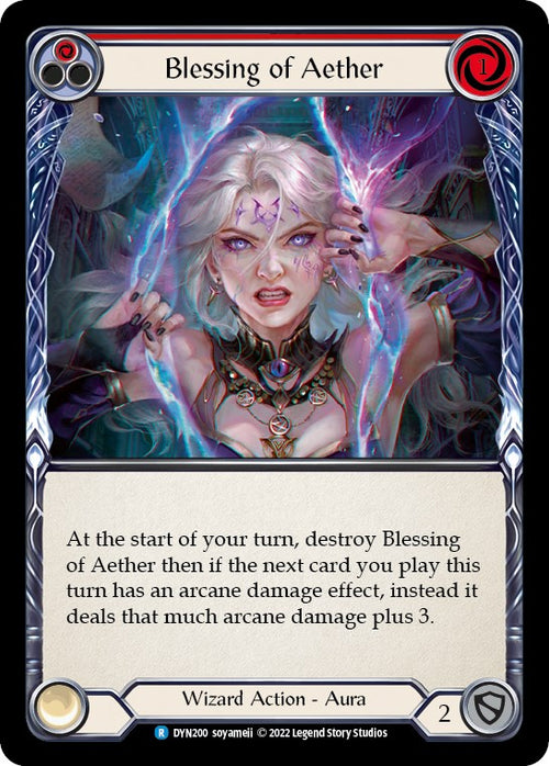 Blessing of Aether (Red) [DYN200] [Dynasty]
