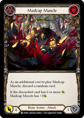 Madcap Muscle (Blue) [DYN021] [Dynasty] Rainbow Foil
