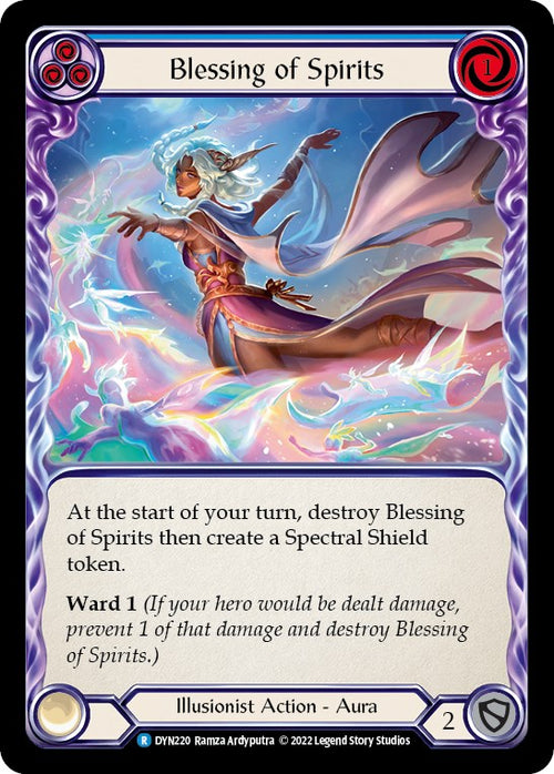 Blessing of Spirits (Blue) [DYN220] [Dynasty]