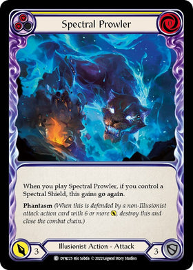 Spectral Prowler (Yellow) [DYN225] [Dynasty] Rainbow Foil