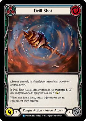 Drill Shot (Blue) [DYN158] [Dynasty] Rainbow Foil