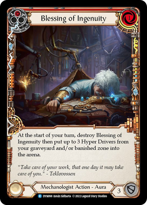 Blessing of Ingenuity (Red) [DYN098] [Dynasty]