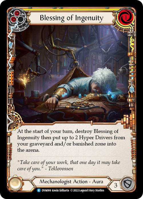 Blessing of Ingenuity (Yellow) [DYN099] [Dynasty]