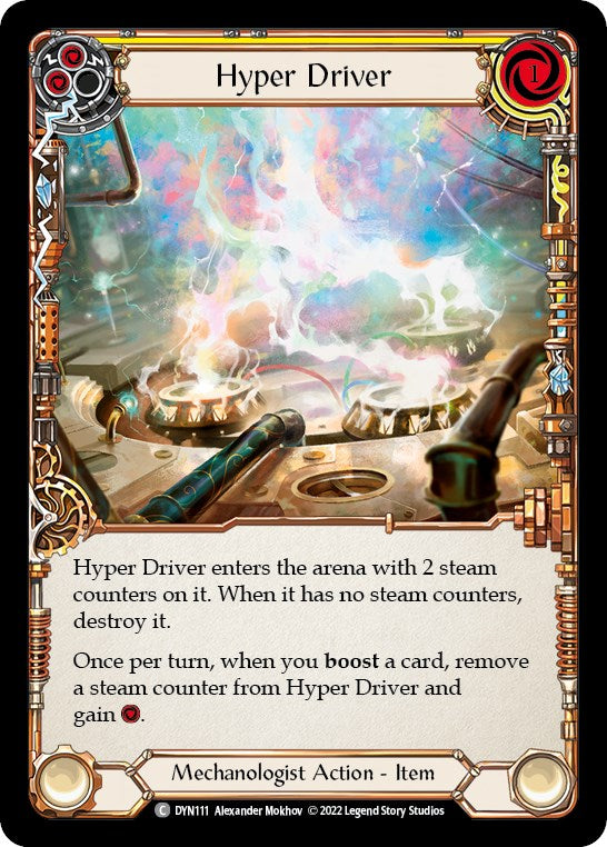 Hyper Driver (Yellow) [DYN111] [Dynasty]