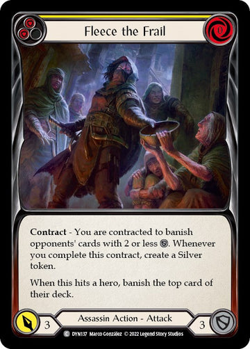 Fleece the Frail (Yellow) [DYN137] [Dynasty]