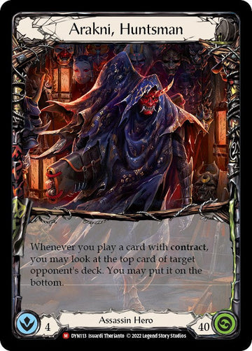 Arakni, Huntsman [DYN113] [Dynasty] Rainbow Foil