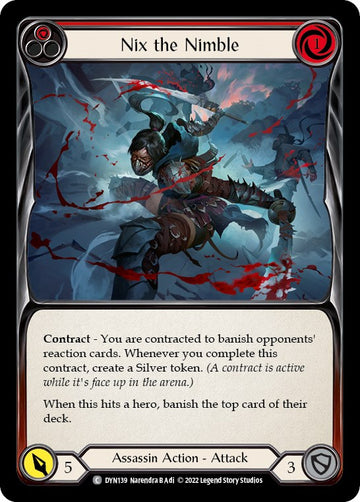 Nix the Nimble (Red) [DYN139] [Dynasty]