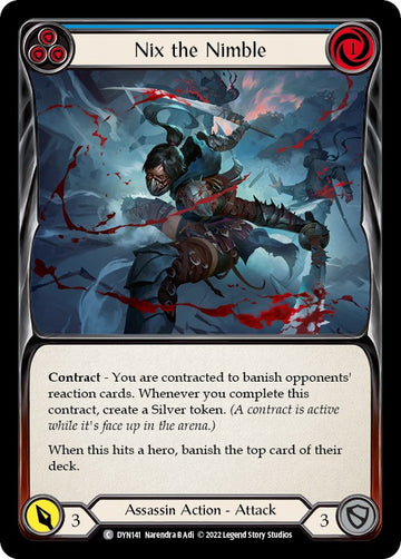 Nix the Nimble (Blue) [DYN141] [Dynasty]