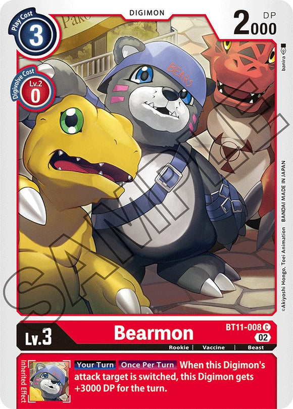 Bearmon [BT11-008 C] [Dimensional Phase]