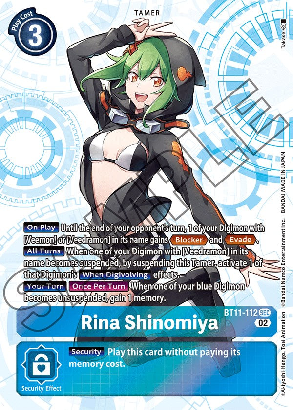 Rina Shinomiya [BT11-112] [Dimensional Phase] Foil