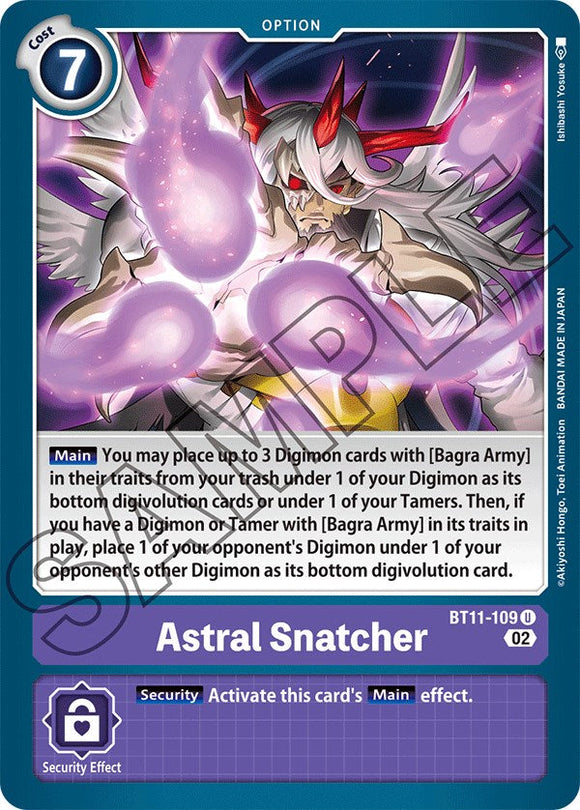 Astral Snatcher [BT11-109 U] [Dimensional Phase] Foil
