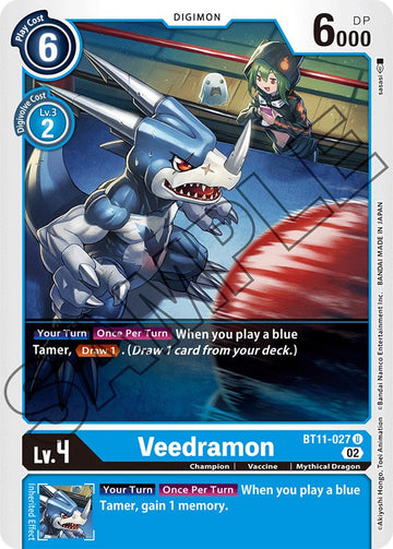 Veedramon [BT11-027 U] [Dimensional Phase] Foil