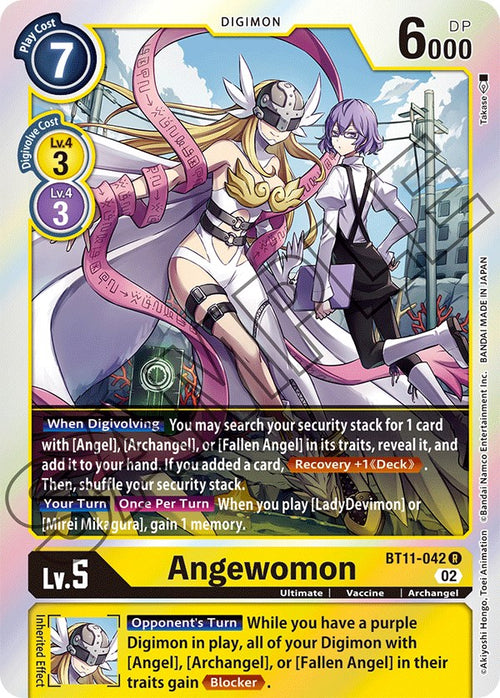 Angewomon [BT11-042] [Dimensional Phase] Foil