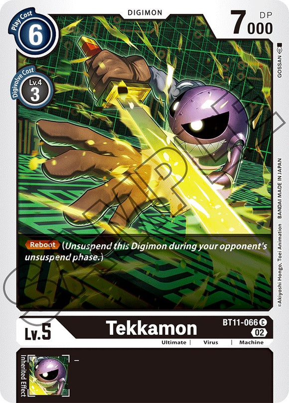 Tekkamon [BT11-066] [Dimensional Phase] Foil