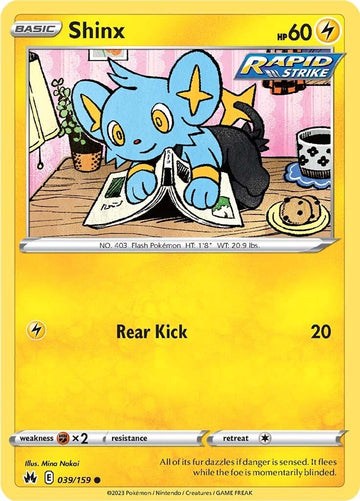 Shinx [039/159] [Crown Zenith] Reverse Holofoil