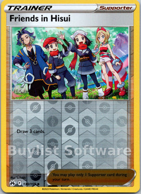 Friends in Hisui [130/159] [Crown Zenith] Reverse Holofoil