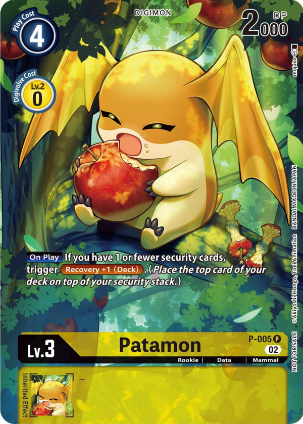 Patamon (Digimon Illustration Competition Pack 2022) [P-005] [Dimensional Phase]