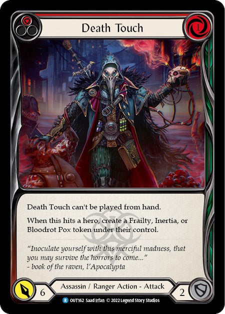 Death Touch (Red) [OUT162] [Outsiders] Rainbow Foil