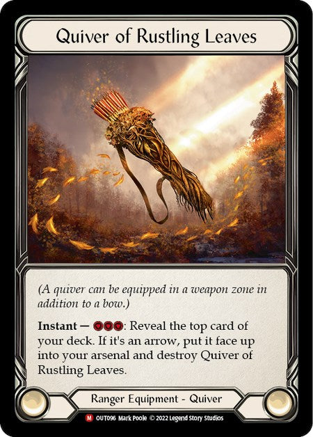 Quiver of Rustling Leaves [OUT096] [Outsiders] Rainbow Foil