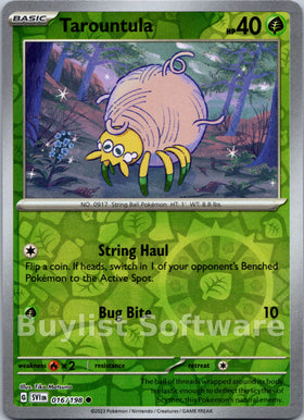 Tarountula [016/198] [Scarlet & Violet Base Set] Reverse Holofoil