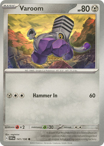Varoom [141/198] [Scarlet & Violet Base Set] Reverse Holofoil