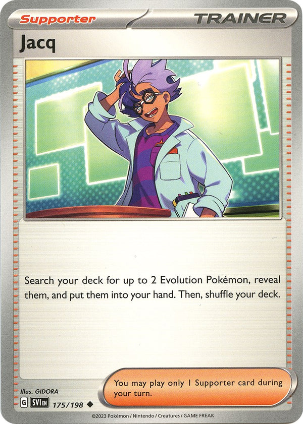 Jacq [175/198] [Scarlet & Violet Base Set] Reverse Holofoil