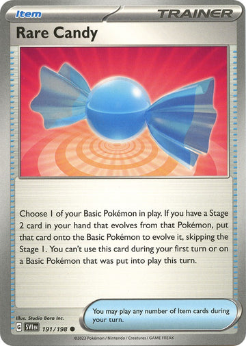 Rare Candy [191/198] [Scarlet & Violet Base Set] Reverse Holofoil