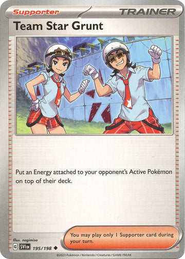 Team Star Grunt [195/198] [Scarlet & Violet Base Set] Reverse Holofoil